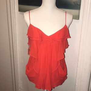 BCBG MAXAZRIA SLEEVELESS WOMANS SUMMER TOP SZ XS